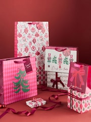 Pink Nutcracker Christmas 4 Pack Gift Bags - Image 1 of 3