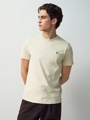 Нейтральный - Футболка с круглым вырезом Fred Perry - Image 1 of 6