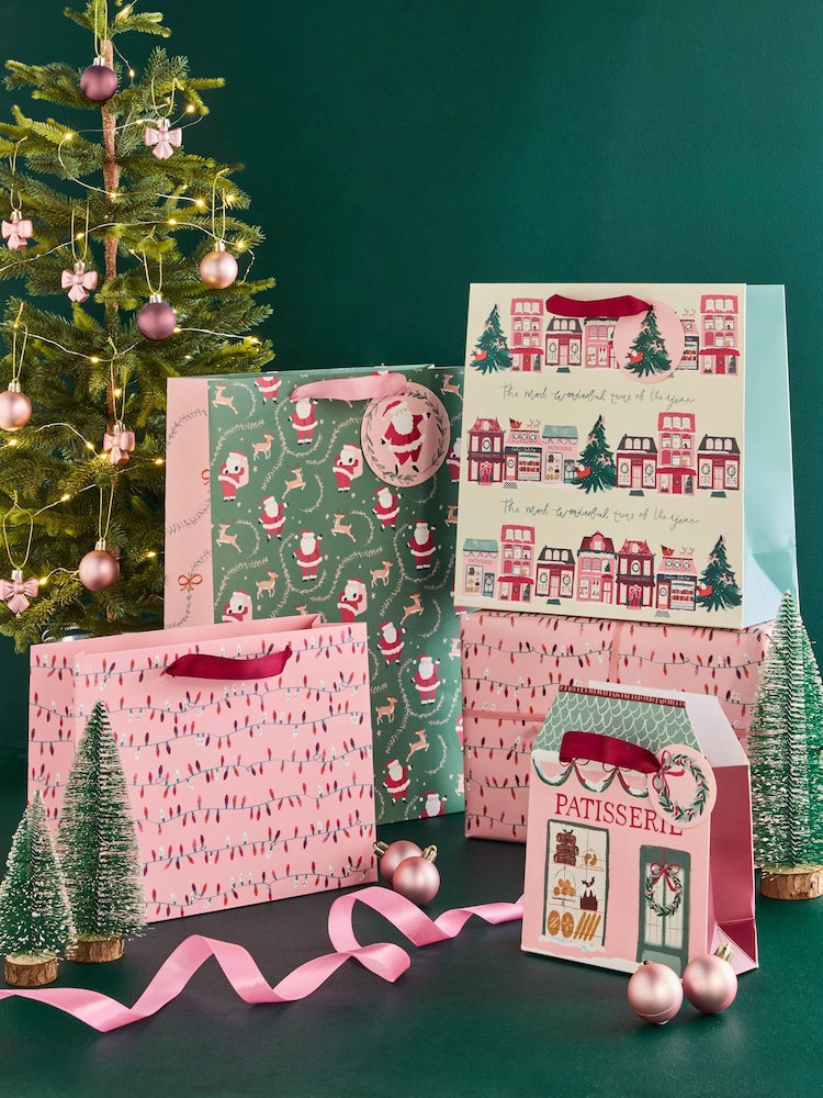 Santas Patisserie Christmas 4 Pack Gift Bags - Image 2 of 3