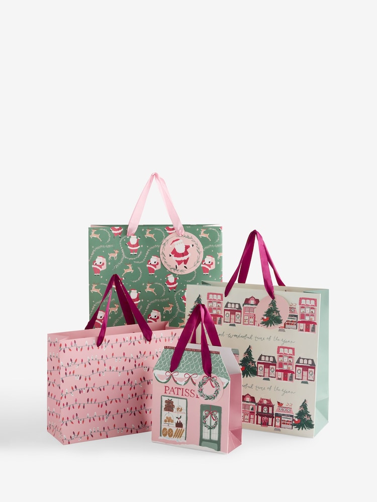 Santas Patisserie Christmas 4 Pack Gift Bags - Image 3 of 3