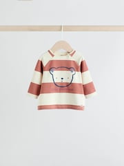 Navy/Brown Bear Tops and Leggings 6 Piece Baby Set (0mths-3yrs) - Image 9 of 17