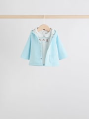 Blue Bear Baby Jersey Jacket, Bodysuit and Leggings 3 Piece Set (0mths-2yrs) - Image 5 of 16