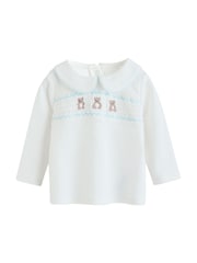 Blue Bear Baby Jersey Jacket, Bodysuit and Leggings 3 Piece Set (0mths-2yrs) - Image 7 of 16