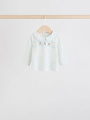 Blue Bear Baby Jersey Jacket, Bodysuit and Leggings 3 Piece Set (0mths-2yrs) - Image 8 of 16