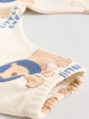 Blau mit Löwenmotiv - Baby 100% Cotton Top and Leggings Set (0mths-2yrs) - Bild 8 von 15