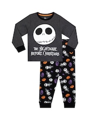 Character Black Disney The Nightmare Before Christmas Pyjamas - Image 1 of 5