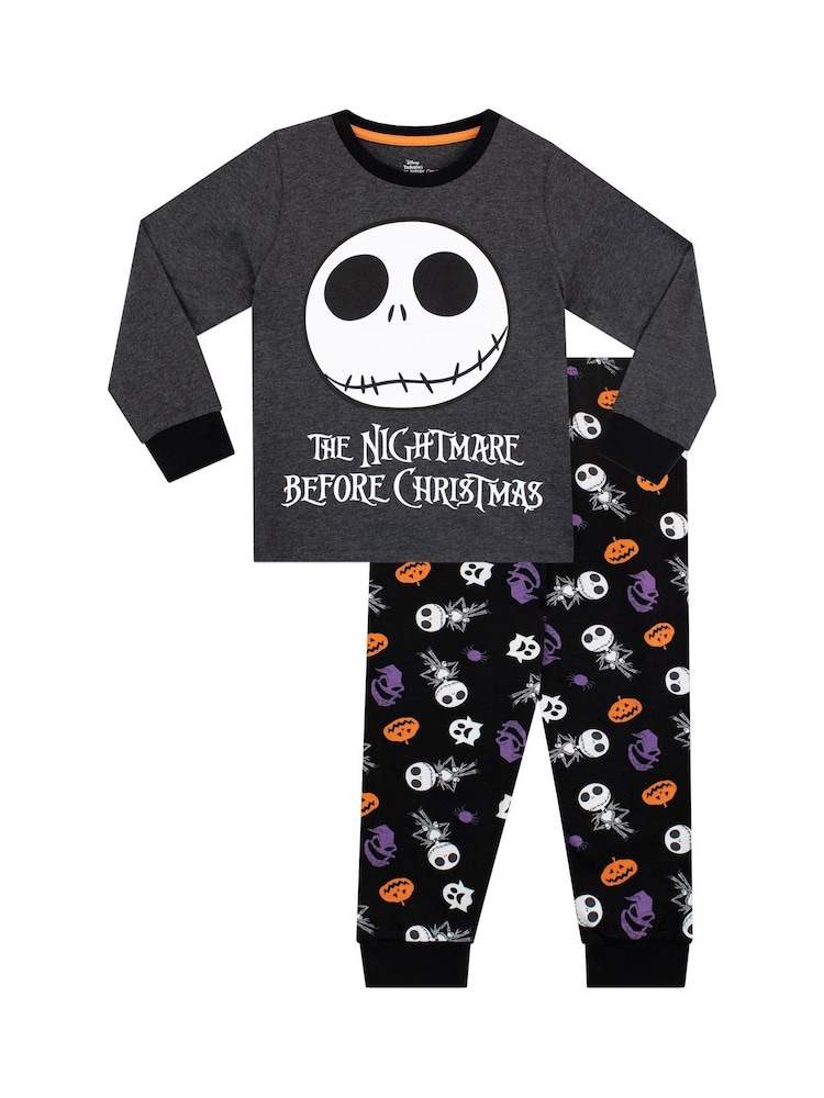 Character Black Disney The Nightmare Before Christmas Pyjamas - Image 1 of 5