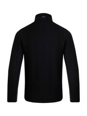 Weird Fish Black Berhan Eco Full Zip Lined Macaroni Fleece - Image 3 of 3