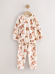 Neutral Bear Baby 100% Cotton Top and Leggings Set (0mths-2yrs) - Image 1 of 6