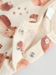 Neutral Bear Baby 100% Cotton Top and Leggings Set (0mths-2yrs) - Image 10 of 15