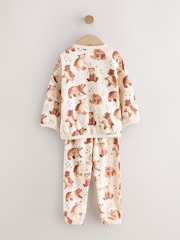 Neutral Bear Baby 100% Cotton Top and Leggings Set (0mths-2yrs) - Image 3 of 6