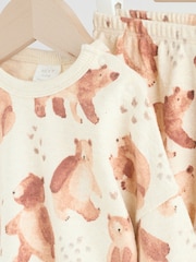 Neutral Bear Baby 100% Cotton Top and Leggings Set (0mths-2yrs) - Image 7 of 15