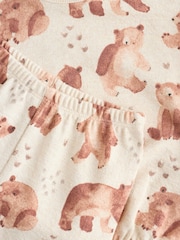 Neutral Bear Baby 100% Cotton Top and Leggings Set (0mths-2yrs) - Image 8 of 15