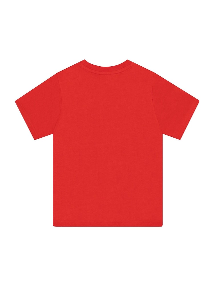 Character Red Disney Cars Lightning McQueen 100% Cotton T-Shirts 2 Pack - Image 5 of 5