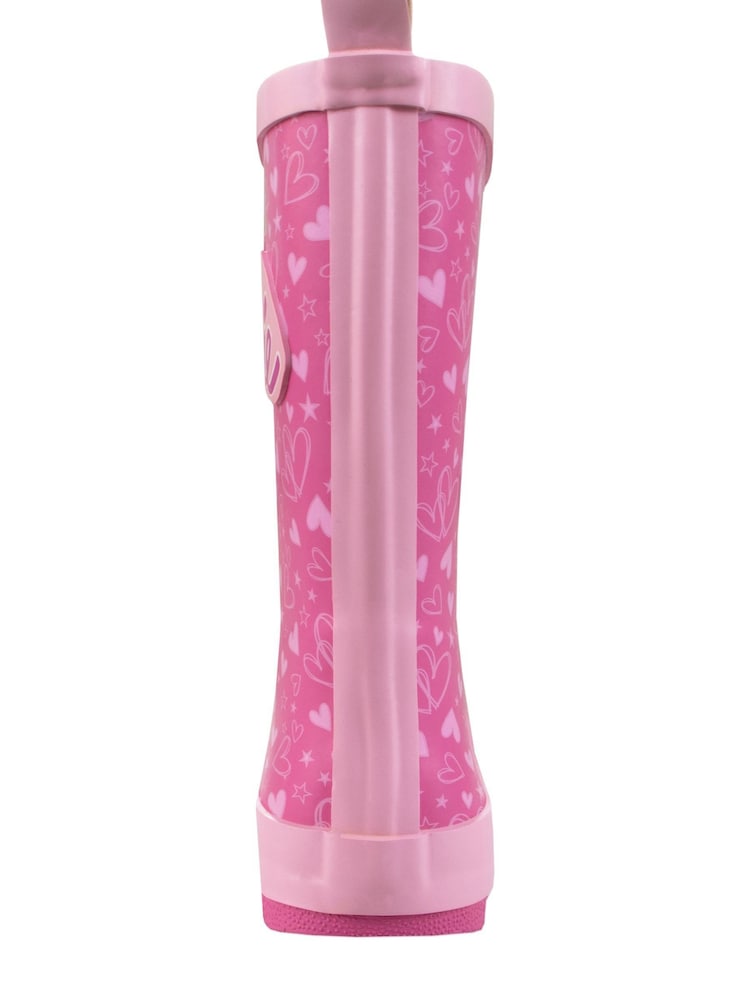 Character Pink Barbie Wellies - Image 4 of 5