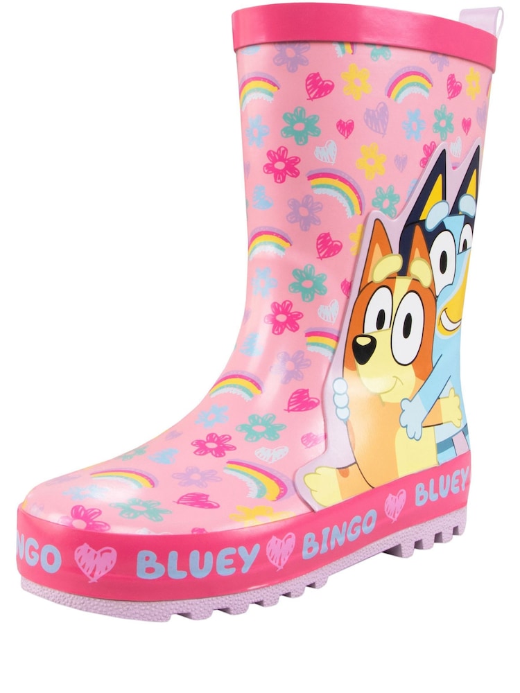 Buy Character Pink Bluey And Bingo Wellies from Next Chile
