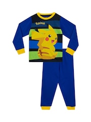 Character Black Pokemon Long Sleeve Pyjamas 2 Pack - Image 2 of 3
