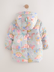 Multi Shower Resistant Printed Padded Coat (3mths-7yrs) - Image 7 of 9