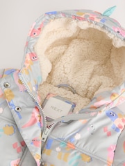 Multi Shower Resistant Printed Padded Coat (3mths-7yrs) - Image 9 of 9
