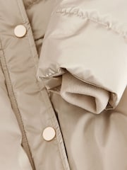 Gold Shower Resistant Skirted Padded Coat (3mths-7yrs) - Image 7 of 8