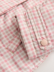 Pink Shower Resistant Frill Collar Coat (3mths-7yrs) - Image 5 of 5