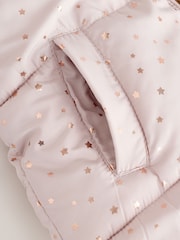 Pale Pink Print Shower Resistant Snowsuit (3mths-7yrs) - Image 9 of 9