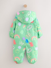 Green Shower Resistant Snowsuit (3mths-7yrs) - Image 5 of 8