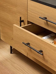MADE.COM Oak Effect Zeke Large Sideboard - Image 2 of 5