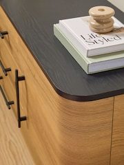 MADE.COM Oak Effect Zeke Large Sideboard - Image 3 of 5