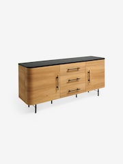 MADE.COM Oak Effect Zeke Large Sideboard - Image 4 of 5
