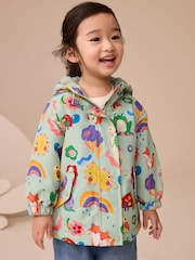 Verde/amarillo - Chaqueta impermeable (3 meses-7 años) - Imagen 1 de 11