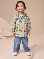 Verde/amarillo - Chaqueta impermeable (3 meses-7 años) - Imagen 2 de 11