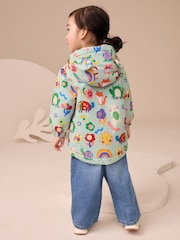Verde/amarillo - Chaqueta impermeable (3 meses-7 años) - Imagen 3 de 11