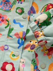 Verde/amarillo - Chaqueta impermeable (3 meses-7 años) - Imagen 9 de 11