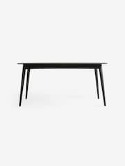 MADE.COM Black Stain Oak Deauville Rectangular 6 to 8 Seater Extending Dining Table - Image 7 of 7