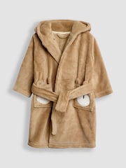 JoJo Maman Bébé Neutral Bear Personalised Bear Dressing Gown - Image 4 of 6