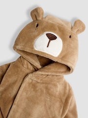JoJo Maman Bébé Neutral Bear Personalised Bear Dressing Gown - Image 6 of 6