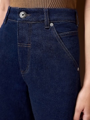 Vivere Blue Lauren Denim Straight Leg Jeans - Image 3 of 5