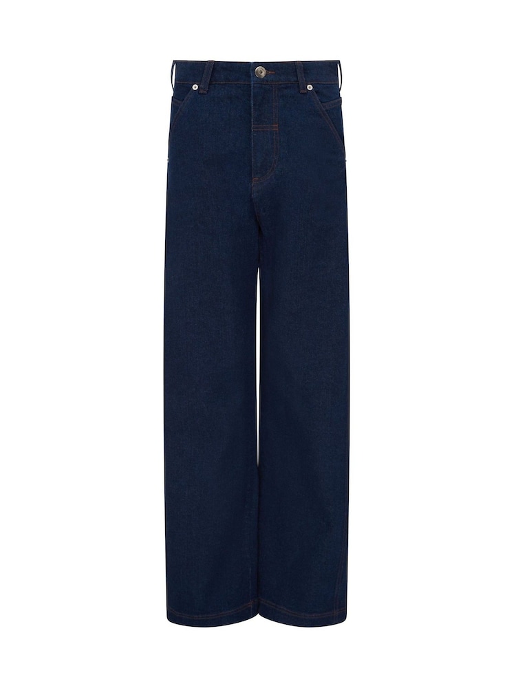 Vivere Blue Lauren Denim Straight Leg Jeans - Image 5 of 5