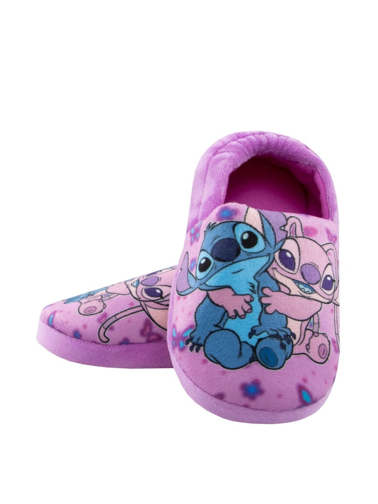 Character Purple Disney Lilo & Stitch Slippers - Image 1 of 6