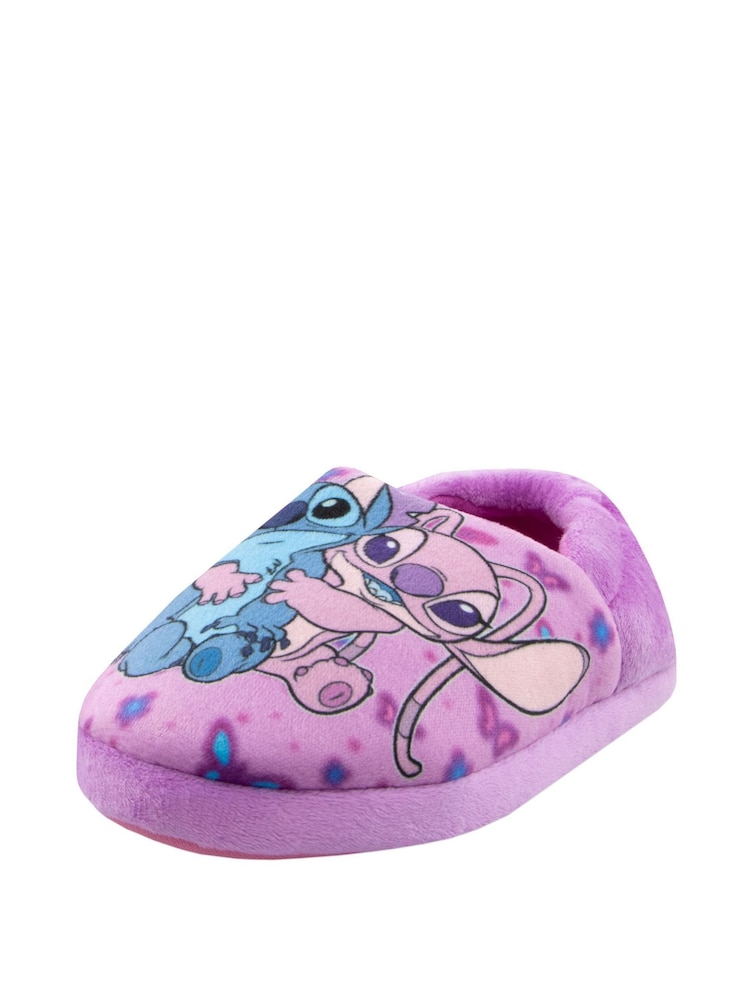 Character Purple Disney Lilo & Stitch Slippers - Image 3 of 6
