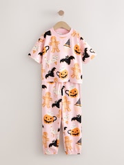 Pink Halloween Print Pyjamas 1 Pack (3-16yrs) - Image 5 of 8