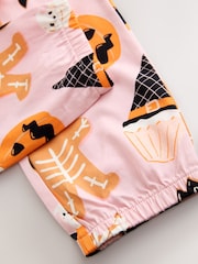 Pink Halloween Print Pyjamas 1 Pack (3-16yrs) - Image 8 of 8