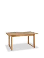 Bentley Designs Rustic Oak Delta 4-6 Extendable Table - Image 2 of 6
