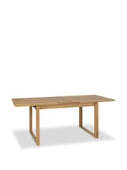 Bentley Designs Rustic Oak Delta 4-6 Extendable Table - Image 4 of 6