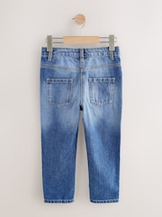 Mid Blue Denim Mom Short Length Jeans (3-16yrs) - Image 2 of 5