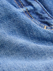 Mid Blue Denim Mom Short Length Jeans (3-16yrs) - Image 3 of 5