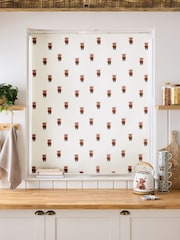 Natural Hamish the Highland Cow Ready Made Blackout Roller Kitchen Blind - Image 3 of 7