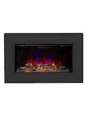 Be Modern Anthracite Albali Wall Mounted Electric Fire - Image 3 of 7
