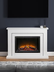 Be Modern Black Elsie Inset Wall Mounted Electric Fire 950 HD - Image 1 of 5